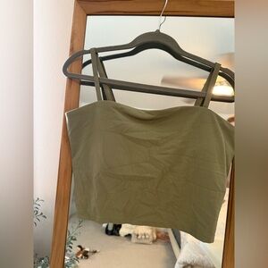 Aerie Offline ribbed crop tank